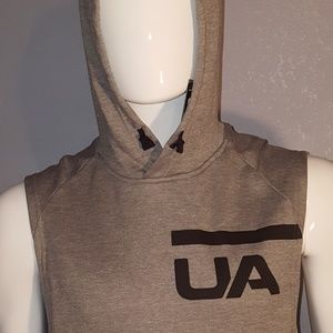 Under Armour Men's M Tech Terry Sleeveless Hoodie